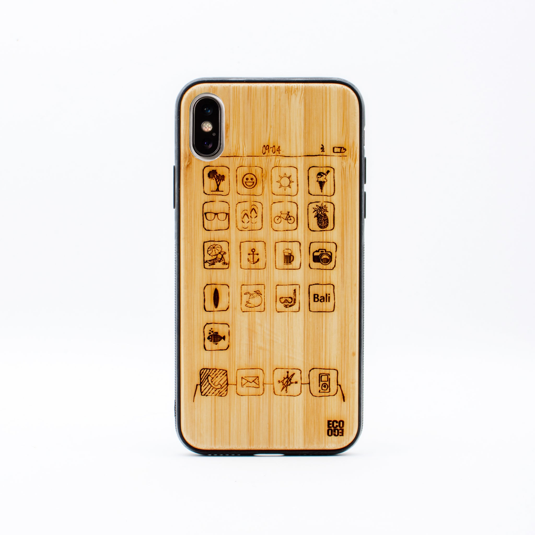 bamboo iphone x case summer icon ecoego