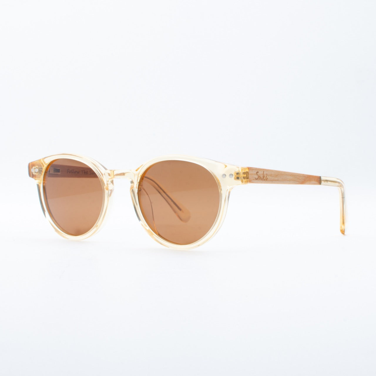 WOODEN SUNGLASSES PADMA CHAMPAGNE SUKI