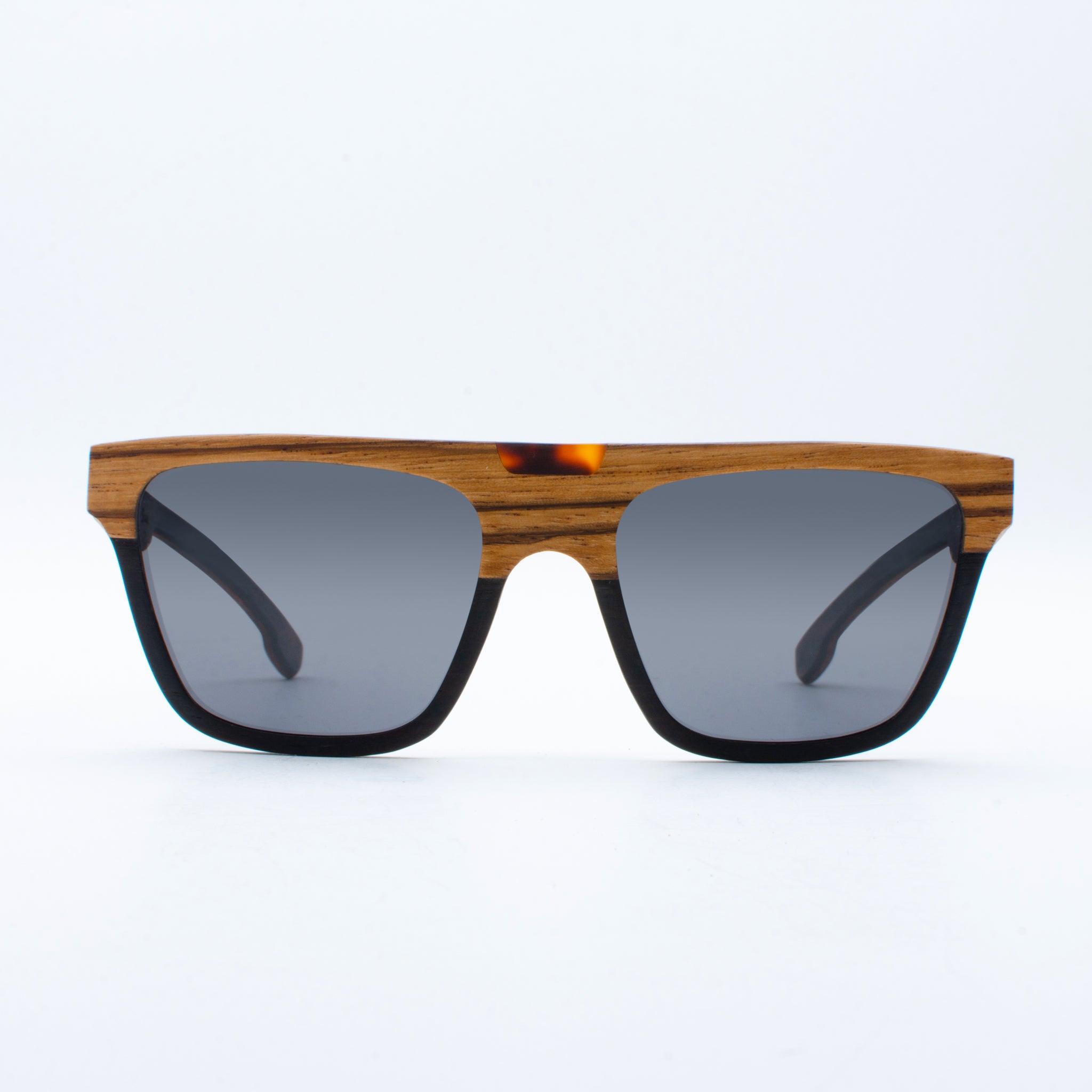 WOODEN SUNGLASSES TAMBORA ZEBRAWOOD SUKI