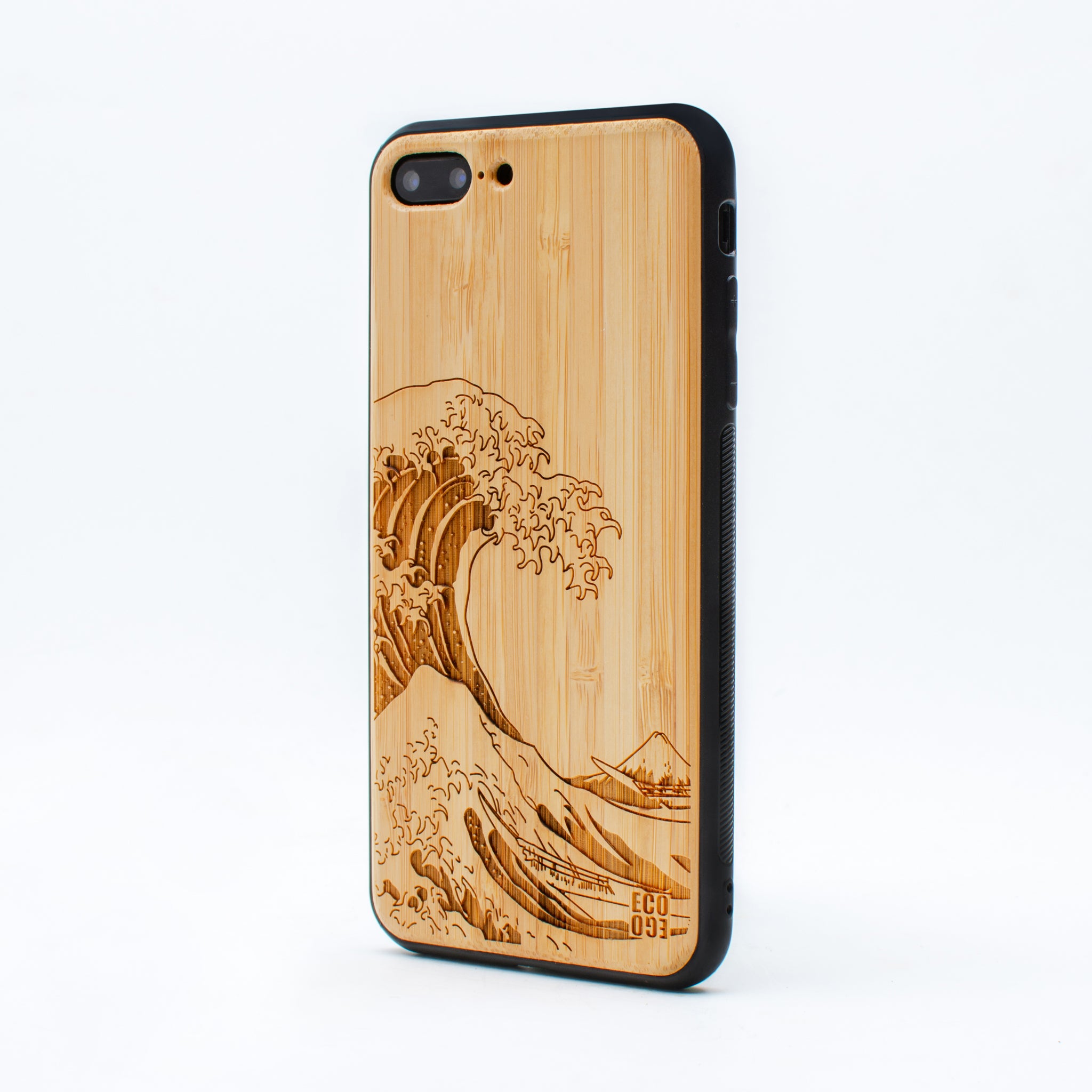 bamboo iphone 7+ case nami ecoego