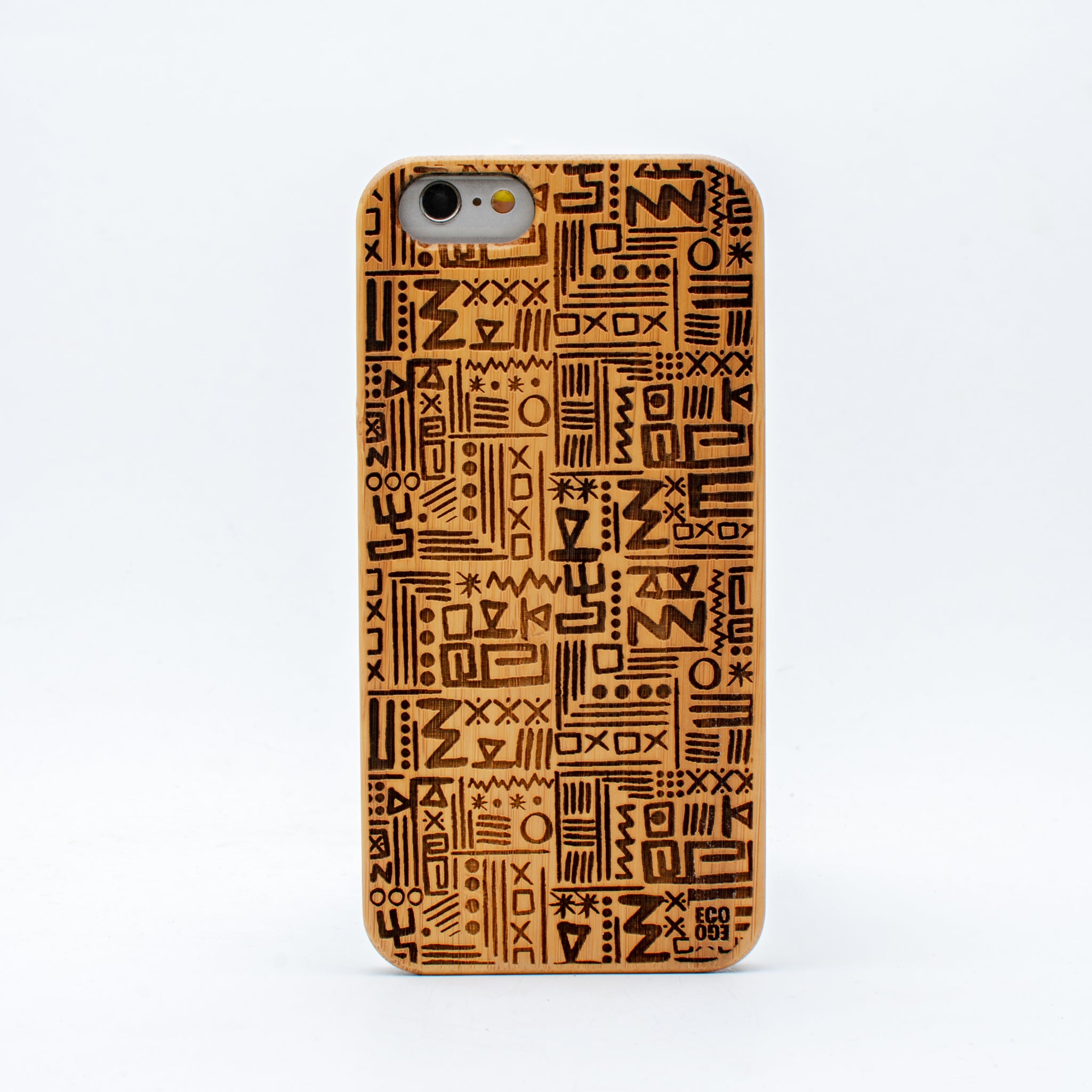 bamboo iphone 6 case aztec ecoego