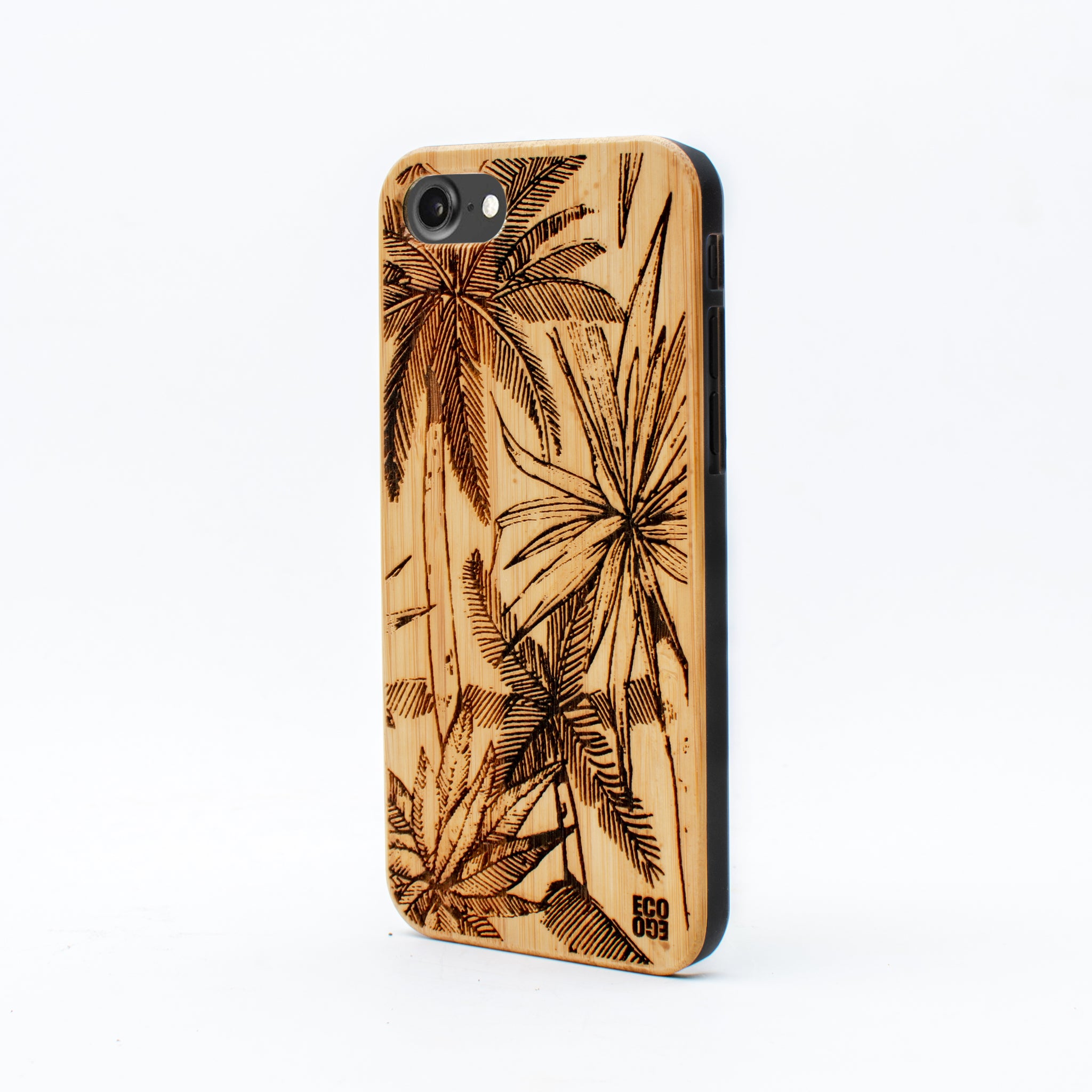 bamboo iphone 7 case palm tree ecoego