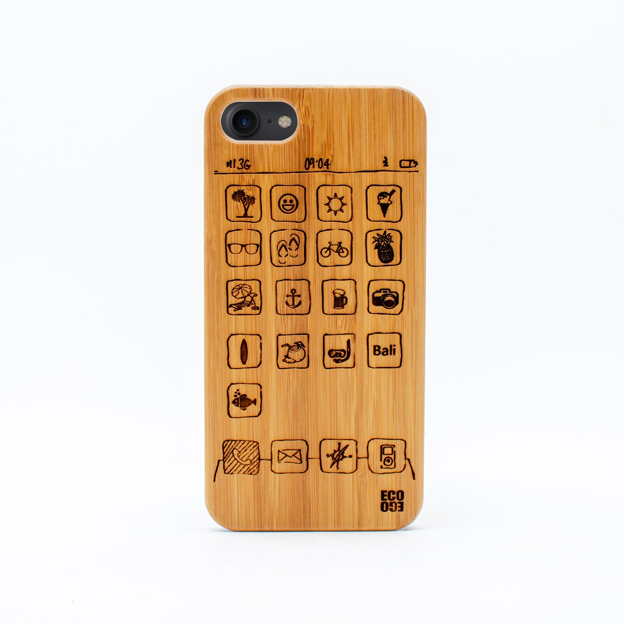 bamboo iphone 7 case summer icon ecoego