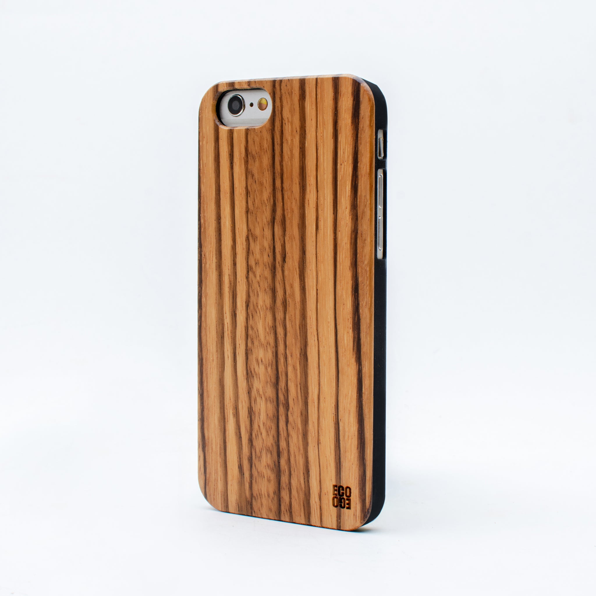bamboo iphone 6 case zebrawood ecoego