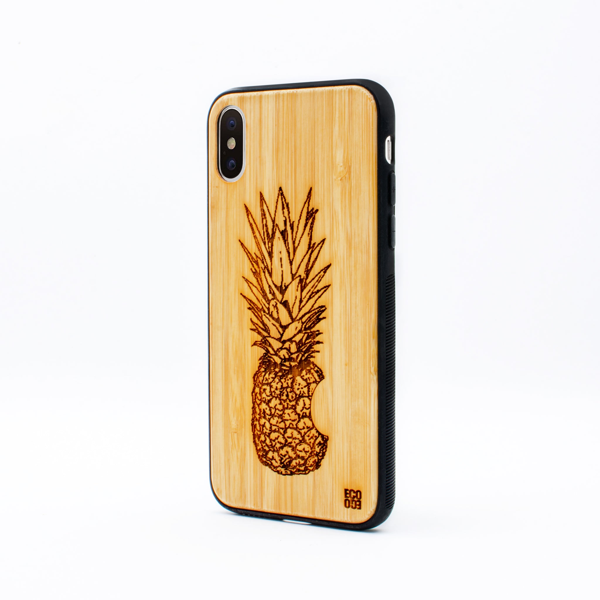 bamboo iphone x case pineapple ecoego